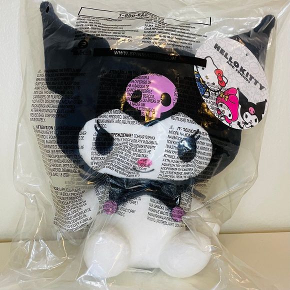 NWT Authentic Sanrio Classic Kuromi from Hello Kitty with Friend, 8” - Picture 3 of 4